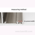 Aluminum window PVC sealing strip rubber seal sliding window seal